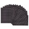 Stockroom Plus Rectangular Number Stickers - 4000 ct Tiny Label Dots & Planner Stickers - 1-500 Number Labels for Food & Inventory - Bulk Sequential Adhesive Dots - 0.35x0.2 in, Black & White